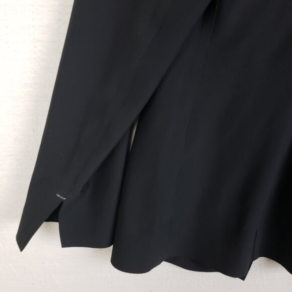 Athleta Cosmic Blazer Jacket Black size 10 Athleisure Office Minimalist 350837 - Picture 13 of 15